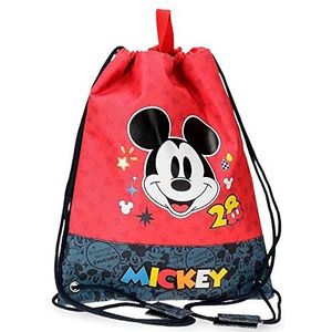 Disney Mickey Get Moving rugzak zak meerkleurig 27x34 cm polyester, 50 hojas, rugzak zak