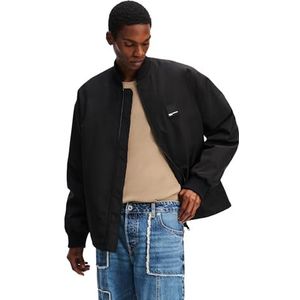 Karl Lagerfeld Jeans, Heren, Bomber, Regular Fit, Zwart, S