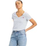 Levi's - T-shirt - Katoen - Korte Mouwen - Geborduurd Logo