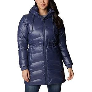 Columbia ICY Heights II donsjack voor dames, Mid Down jack, nachtactief roodgietijzer, XL, Nachtactief rood gietijzer, XL