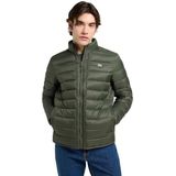 Lee - Stand Collar Puffer Jack - Gewatteerde Jas - Olive Gray