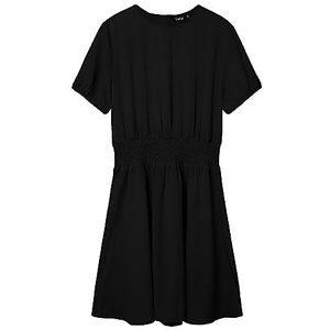 NAME IT Nlfeckali Ss jurk voor meisjes, zwart, 170 cm