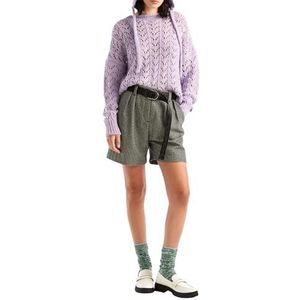 United Colors of Benetton Shorts voor dames, zwart en wit 901, 34 NL