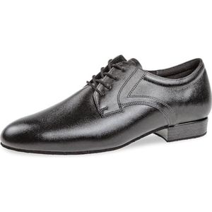 Diamant Dansschoenen voor heren, 085-075-028, leer, zwart, normaal, 2 cm standaard, Zwart, 37 1/3 EU