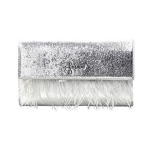 faina Dames clutch/avondtas, zilver, zilver