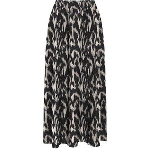 ONLY Onlnova Life Vis Jamilla Rock, Zwart/AOP: 590 Rough Animal, S Dames, Zwart/Aop: 590 Rough Animal, S