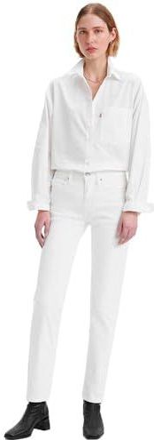 LEVI'S - Rechte Jeans 314 Shaping - Wit - Denim