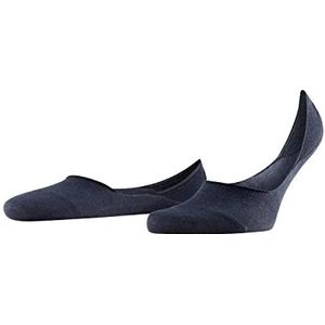 FALKE Heren Liner sokken Step Medium Cut M IN Katoen Onzichtbar eenkleurig 1 Paar, Blauw (Dark Navy 6375) nieuw - milieuvriendelijk, 39-40