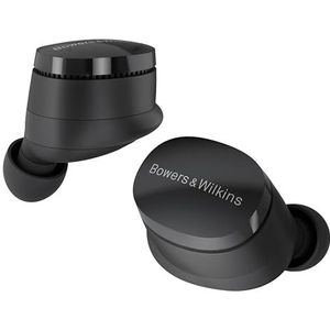 Bowers & Wilkins - Pi6 - Draadloze Oordopjes - Zwart - Hoogwaardige Geluidskwaliteit