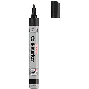 Herlitz 8860603 Colli Marker 1-4 mm zwart 10 stuks waterbestendig, permanent