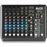 Alto TrueMix 800FX Audio Mixer met 4 XLR Mic Ins, USB Audio Interface en Bluetooth voor Podcasting, Live Performance, Recording, DJ, Mac en PC