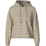 Pieces Pcchilli Ls Hoodie Stripes Noos Bc, Crockery., S