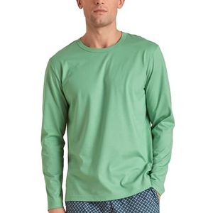 CALIDA Heren RMX Sleep Enjoy T-shirt, Ming Green, 46/48 NL