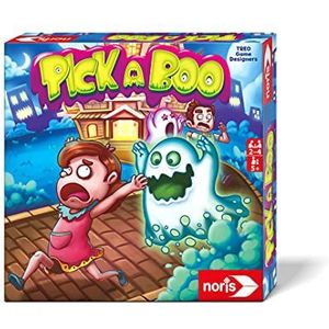 noris 606061903 Pick-a-Boo – het spannende reactiespel voor kinderen vanaf 5 jaar, schrikwekkend leuk voor 2-4 spelers, spellen voor kinderen