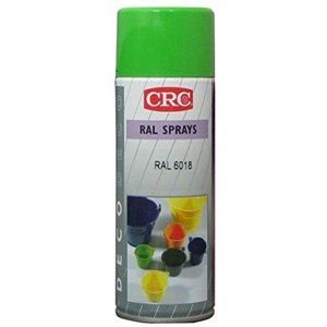 CRC 30117-AA DECO RAL lakverf, extra sneldrogend, hoogglanzend, RAL 9005 satijnzwart 200 ml
