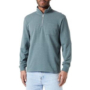 s.Oliver Sales GmbH & Co. KG/s.Oliver Heren sweatshirt met opstaande kraag sweatshirt met opstaande kraag, groen, M