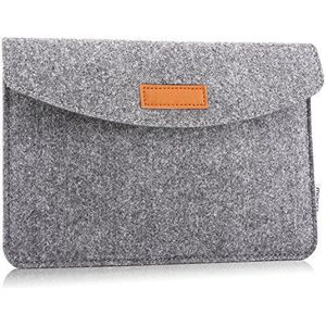 MoKo 7-8 Inch Sleeve Bag, Portable Carrying Protective Felt Tablet Case Cover Fits iPad Mini (6th Gen) 8.3"" 2021, iPad Mini 5/4/3/2/1, Samsung Galaxy Tab S2 8.0, Tab A 8.0, ZenPad Z8s 7.9 - Light Gray