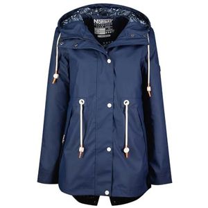 Geographical Norway Briato Lady Marine Parka voor dames, Marineblauw, M
