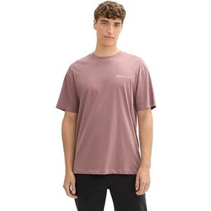 TOM TAILOR Denim T-shirt voor heren, 14997 - Dark Smoke Rose, XL