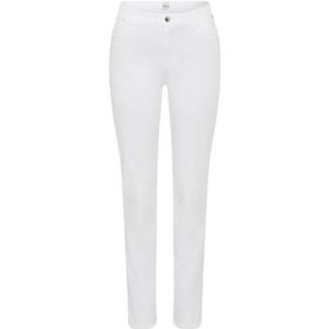 Style Carola Five-Pocket-broek in zomerse katoenkwaliteit, wit (99), 26W / 32L