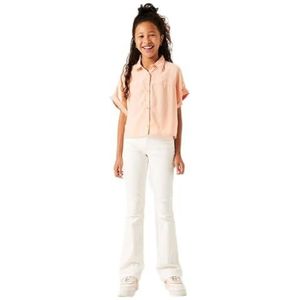 N42632_Girls Shirt ss, Peach Bloom, 164 cm