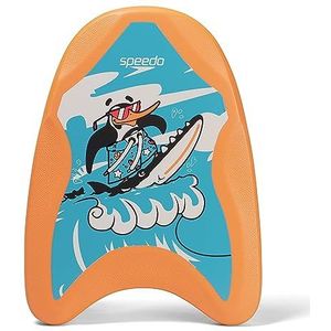Speedo Unisex Kids Printed Float Leren Zwemmen, Chima Azue Blauw/Fluro Oranje, One Size