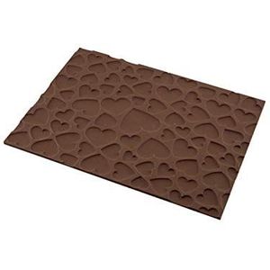SILIKOMART 23.072.77.0065 cm Magic Love siliconen mat, bruin