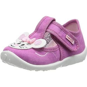 Superfit Spotty Pantoffels voor baby's, meisjes, Roze 5520, 18 EU
