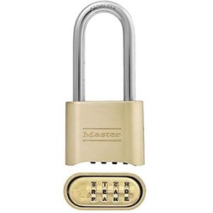 Master Lock 175DLHWD Set Your Own Word Combination Lock, 5-1/4 inch Shackle by Master Lock (Engelse handleiding)