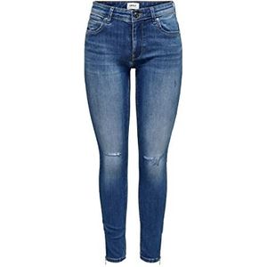 ONLY ONLKendell Reg Skinny Fit Jeans voor dames, blauw (medium blue denim), 27W