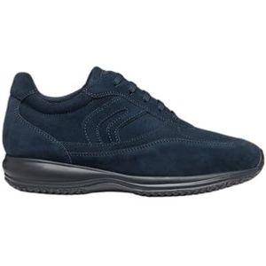 Geox Uomo Happy A Sneakers voor heren, Donkerblauw, 41.5 EU