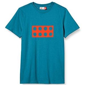 Lego Wear Lwtobias T-shirt voor jongens, 768 Dark Turquoise, 104 cm