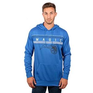 NBA heren fleece hoodie pullover sweatshirt Poly Midtown, heren, Midtown Hoodie