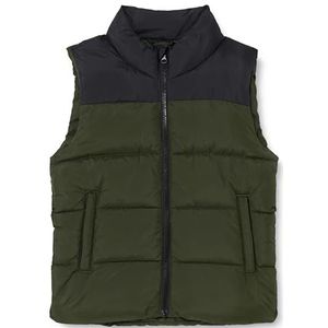 NAME IT NKMDUBLIN buffer vest buffervest, combu groen, 128, Combu Green, 128 cm