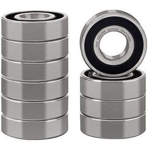 XiKe - 6204-2RS - Kogellagers - 20x47x14 mm - Dubbele Rubber Afdichting