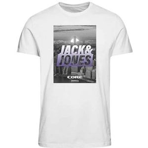 JACK & JONES JUNIOR T-shirt JCOPHOTO met Logo Wit