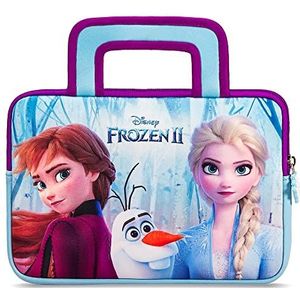 Pebble Gear Frozen 2 Carry Bag - Universal neoprene kids carrry bag in Disney Frozen 2-Design, for 7' tablets (Fire 7 Kids Edition, Fire HD 8 case), durable zip, Elsa, Anna and Olaf