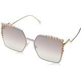 Fendi Dames Ff 0259/S Nq Zonnebril, Roze, 60