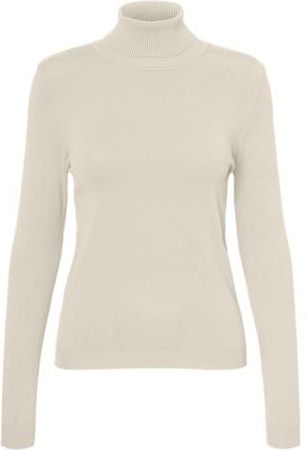 Vmhappiness - Gebreide Pullover - Rolkraag - Lange Mouwen - Tight Fit