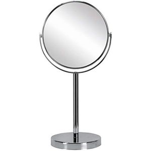 Kleine Wolke Cosmetische spiegel Base Mirror met 5-voudige vergroting, grootte: 17 x 33 x 12 cm, materiaal: metaal/glas