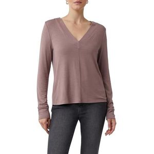 comma - T-Shirt - Viscoseblend - Lange Mouwen