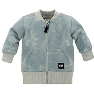 Pinokio Baby Jacket Fun Time, 100% Cotton Blue, Jongens Gr. 62-122 (98), blauw, 98 cm