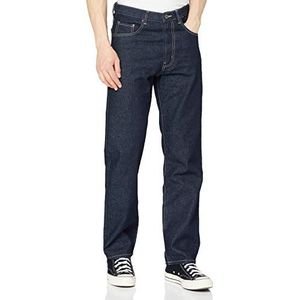 Enzo Rechte Jeans voor heren, Blauw (Indigo Wash Blue), 32W x 30L