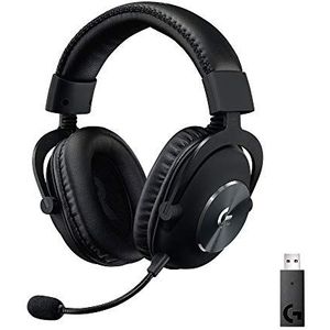 Logitech G PRO X Wireless LIGHTSPEED Gaming Headset met Blue VO!CE-microfoonfiltertechnologie, PRO-G-drivers van 50mm, DTS Headphone: X 2.0, 20+ Uur Batterij, PC, PS5, PS4 en Switch - Zwart