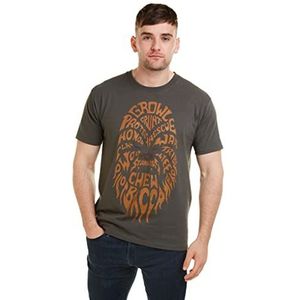 Star Wars Chewbacca T-shirt voor heren, Antraciet., S