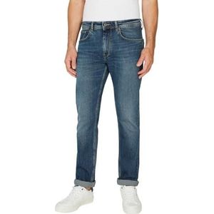 Pepe Jeans Heren Straight Jeans Pm207393, Jeans, Blauw, 29W/32L, Blauw (Denim-hw6), 29W / 32L