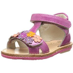 Kerstmis Mini Sampy sandalen baby meisjes, Roze 72 Magenta, 24 EU