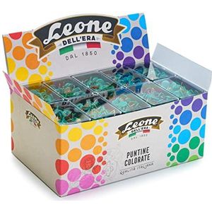 Leone Dell'Era, 2500 gekleurde ritssluitingen, displaystandaard met 50 boxen à 50 stuks