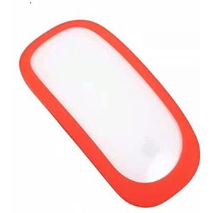 Siliconen zachte muisbeschermerhoes, compatibel met Apple Magic Mouse I & II; iMac Mouse-rood