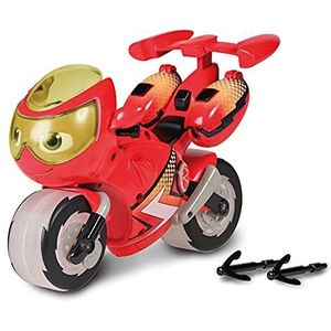 Ricky Zoom Lightning Rescue, groot Ricky Zoom actiefiguur, speelgoedmotorfiets, kindermotorspeelgoed met verlichting, voor jongens en meisjes vanaf 3 jaar